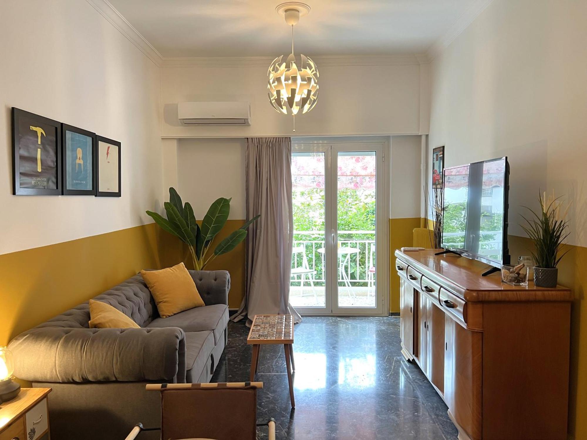 Athenian Vintage Style 2 Bdr Apartment Luaran gambar